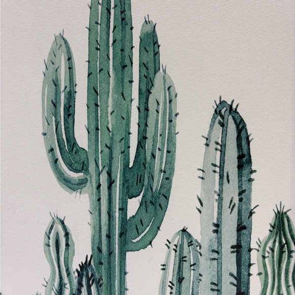 Cactus Canvas Wall Art - Set of 3 - Lightweight - Ready To Hang- NWOT - Picture 8 of 11